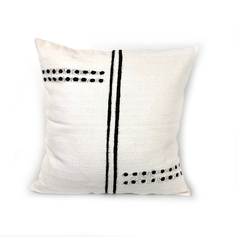 Geometric Cotton Pillow Cover