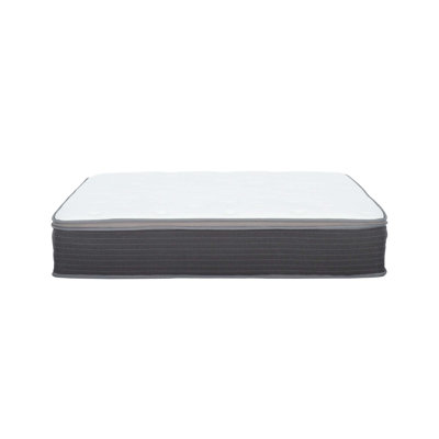 8 po Matelas hybride dans une boîte, matelas à ressorts ensachés et mousse viscoélastique imprégnée de gel, soulagement de la pression, technologie de refroidissement