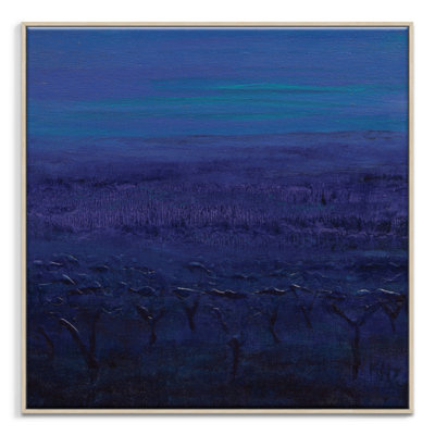 From The Vineyard To The Sea by Karen Hopkins - Wrapped Canvas Print