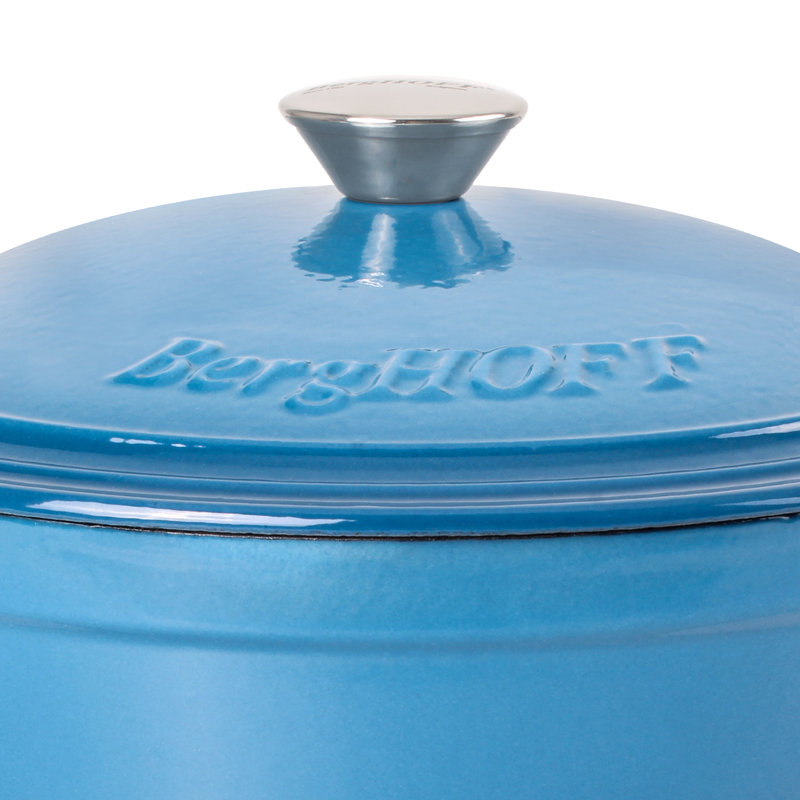 Neo 10Pc Cast Iron Cookware Set, Blue
