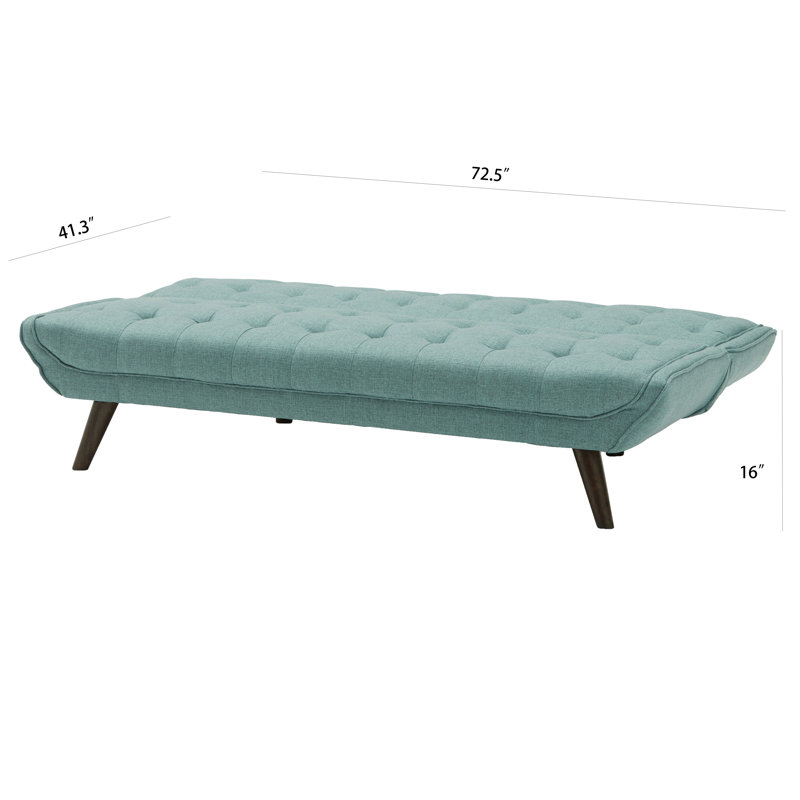 Canapé-lit pliable réglable sans accoudoirs Jeevun Lotus