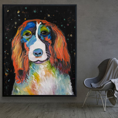 " Colorful Dog "