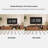 Extendable Walnut TV Stand with Storage(88"-115")