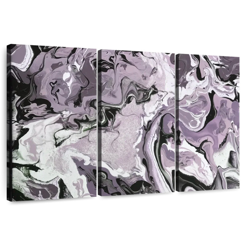 Avery Abide Plum, 36" H x 57" W