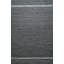 Gray Handwoven Wool Subtle Linear Bands Geometric Modern Contemporary Carpet Rug-748928281