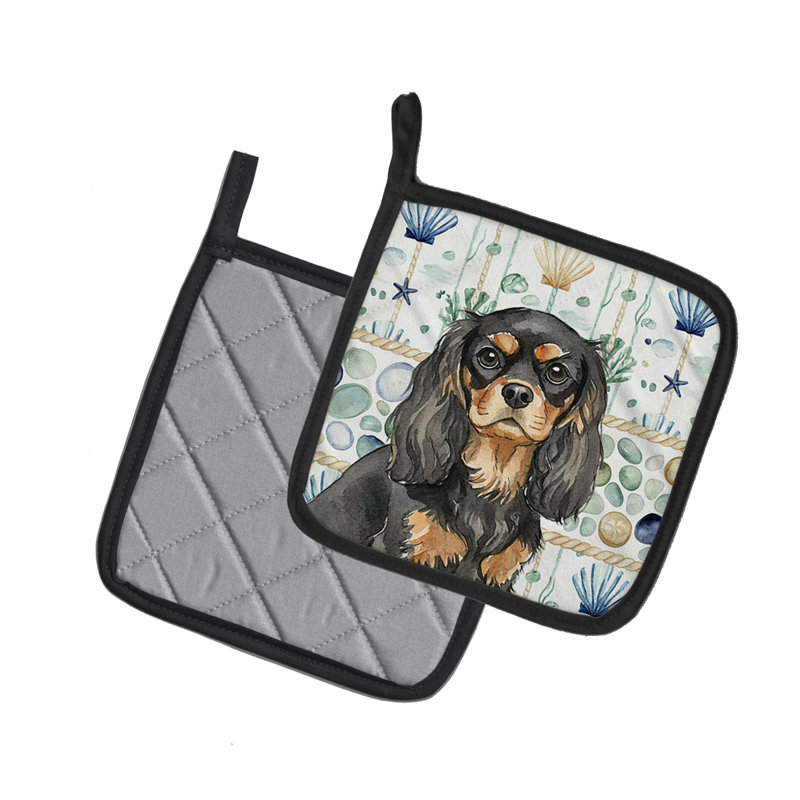 Paire de poignées Cavalier Spaniel