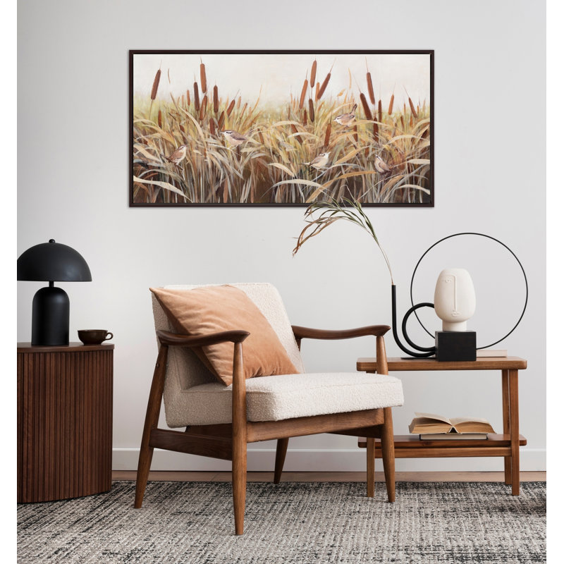 Art mural sur toile, "Marshland Melody"
