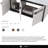 42'' Single Bathroom Vanity with Vitreous China Top-306241788-306241786