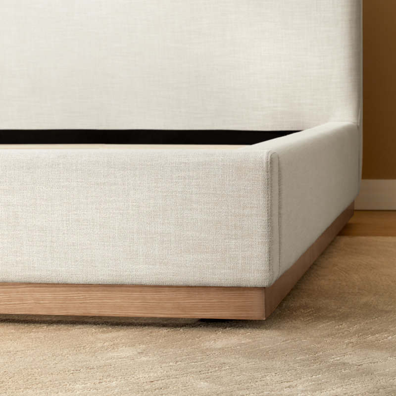 Eterna Wood Base Platform Bed - Timeless & Modern