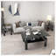 Table basse 3 pièces, table basse carrée en verre-90870842