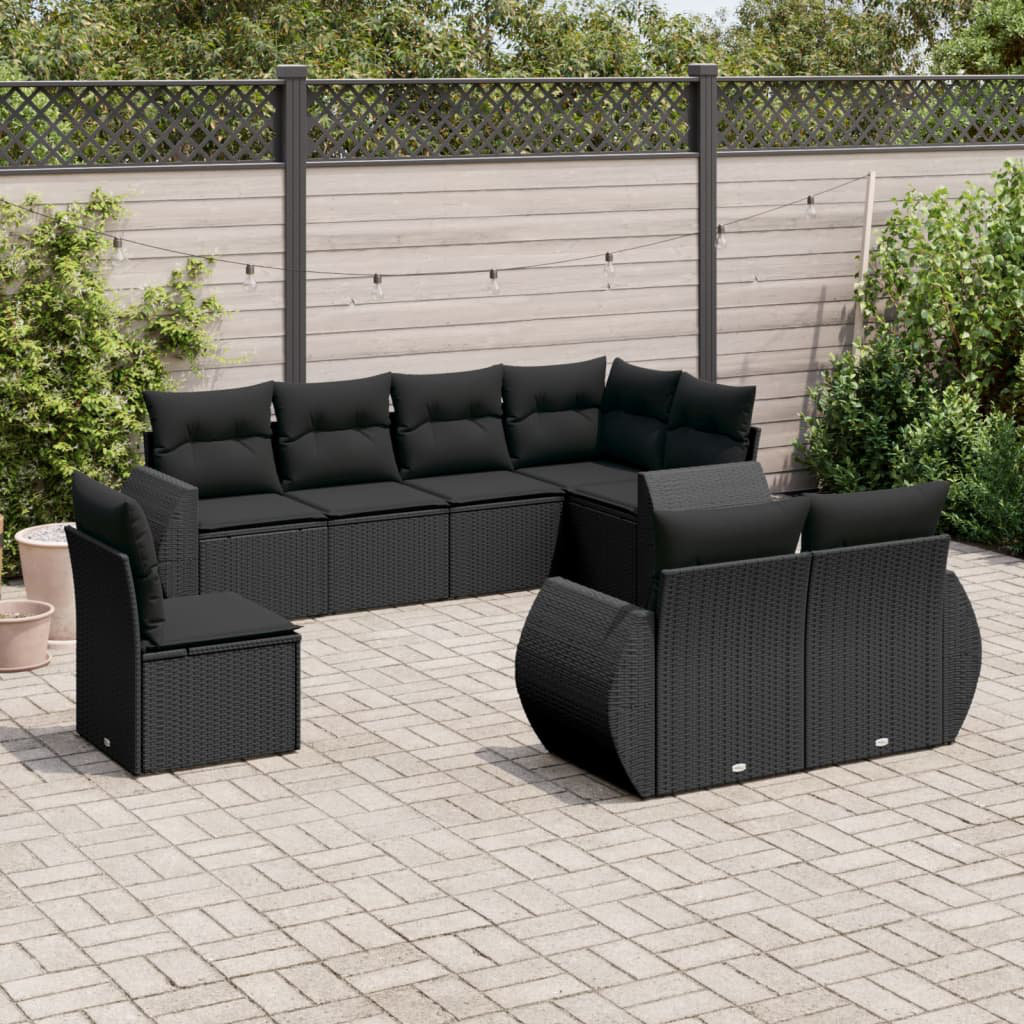 Gartensofa mit Kissen