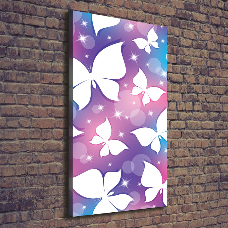 Butterflies - Wrapped Canvas Print