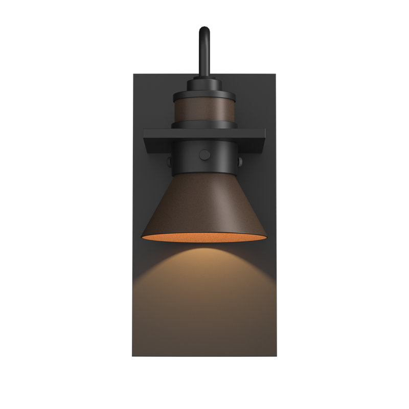 Erlenmeyer 1 - Bulb Outdoor Barn Light, Coastal Black, Coastal Bronze