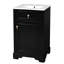 Meuble-lavabo simple 20 po avec comptoir en céramique-100233335-100233331