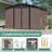 Outdoor Metal Storage Shed-113989035-113989034