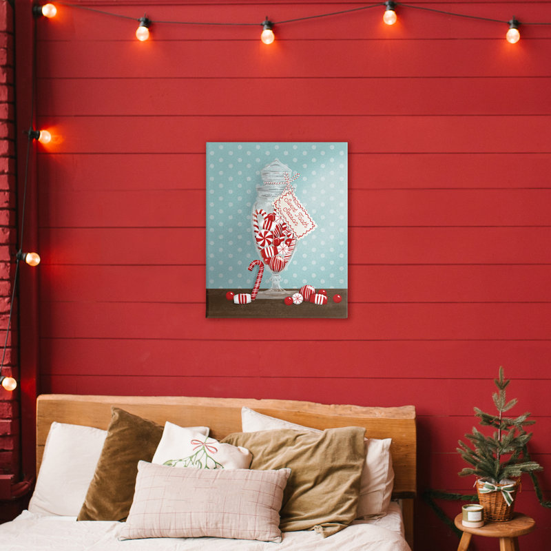 Toile Sweet Tooth Season, conception de Jilly Jack Designs, H 30 po x l 24 po
