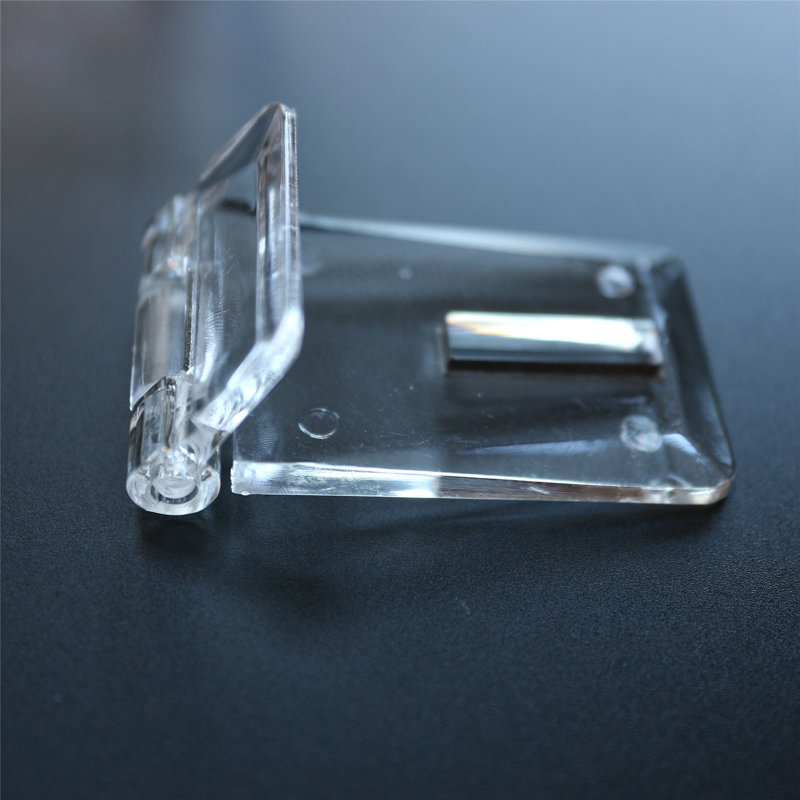 Acrylic Hinged Hasp and Staple Hasps, Plastic 52x25x15mm,Tanks, Displays