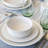 over&back Rimmed 16-Piece Semi Hand-Finished Stoneware Dinnerware Set, Service for 4-99305502
