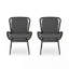 Patio Chair with Cushions (Set of 2)-1353803815