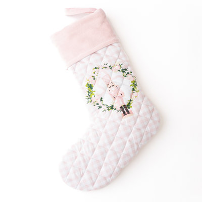 Bas matelassé Sugarplum Gingham