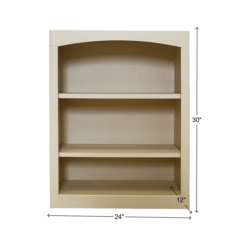 Bibliothèque classique Ossy, Oursin, (3 tablettes) H 30 po x l 24 po x P 12 po