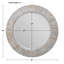 Miroir rond Fabienne