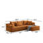 Canapé modulaire rembourré en L de 106,3 po Boneless-234901607-234901618