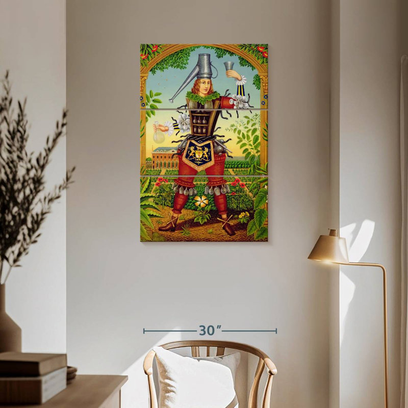 Senne The Chelsea Physic Gardener, 57" H x 36" W