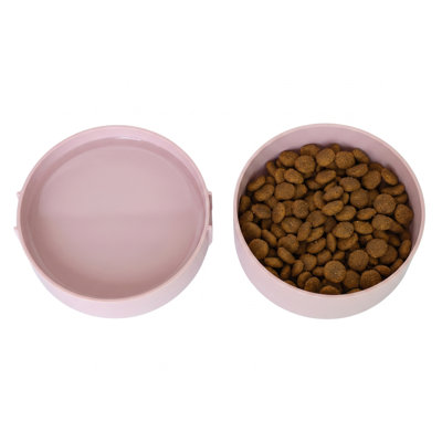Portable Outdoor Travel Dog Bowls, BPA-Free Food Grade Plastic, Camping Essentials, Travel Container