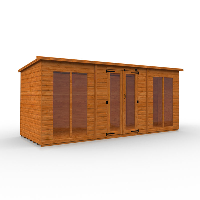 16x6w Tiger Pent Retreat Summerhouse