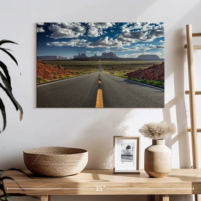 Mehar Forrest Gump Road Monument Valley, H 16 po x l 24 po