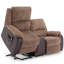 Mitrita 2 Seater Rise Recliner Upholstered Loveseat Sofa with Drinks Console-1128675896-1128675903