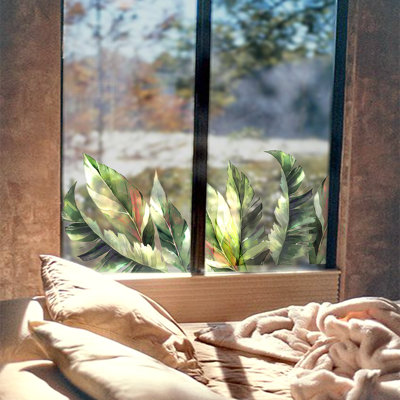 No Subject Non-Wall Damaging Window Decal