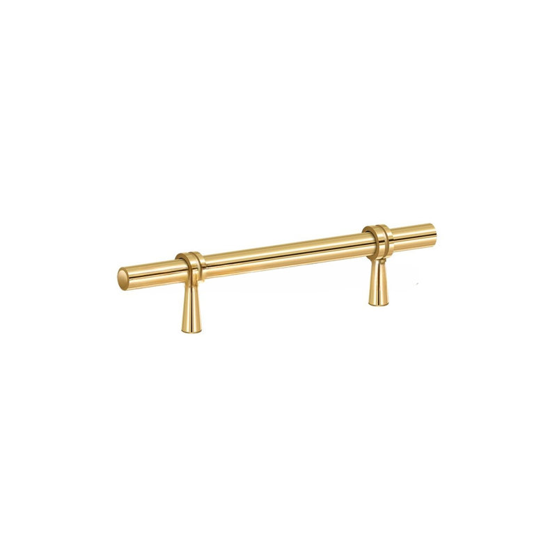 Deltana P311CR003 Adjustable Pull 6-1/2"; Lifetime Brass Finish