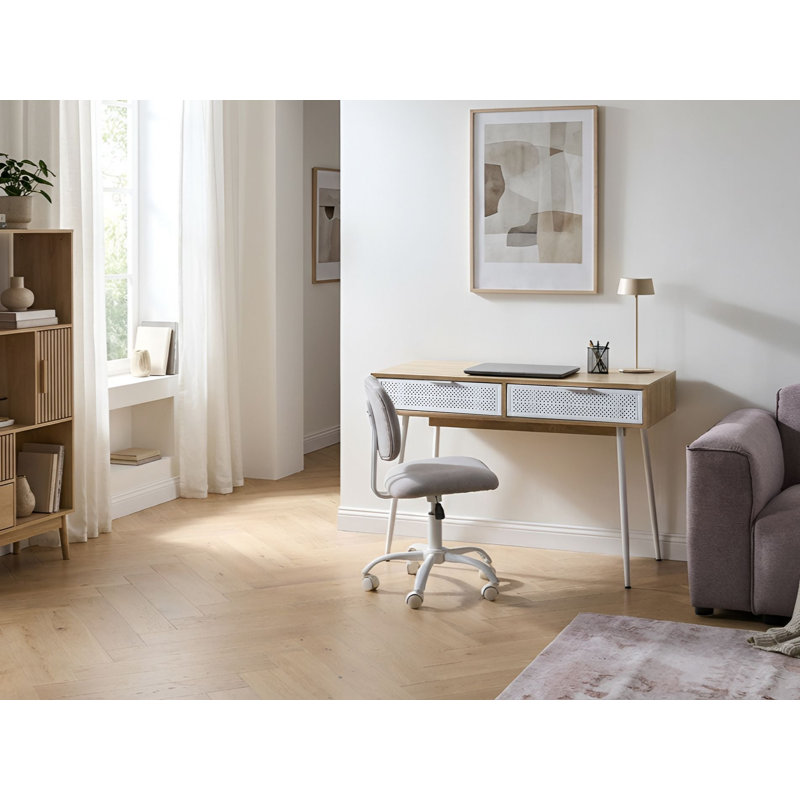 Metal Base Writing Desk