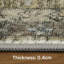 Rectangle 80 cm x 150 cm Vintage Look Area Rug