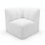 Canapé d'angle modulaire extérieur 4 pièces Praia Essie, recouvert de tissu bouclé Sunbrella-1426282617