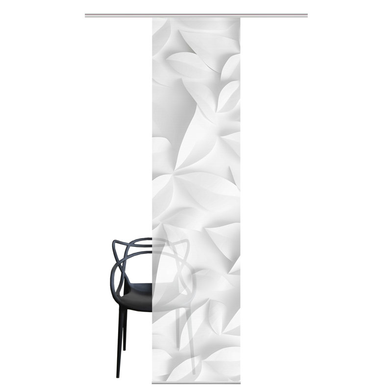 Semi Sheer Sliding Panel Single Panel