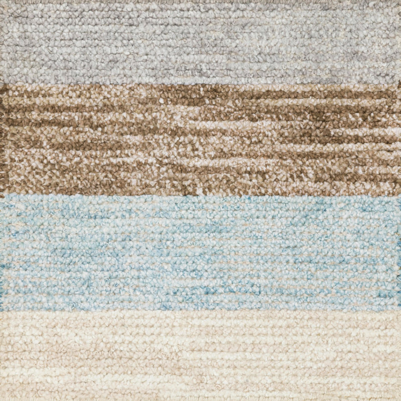 Jeffress Viscose Striped Indoor Rug