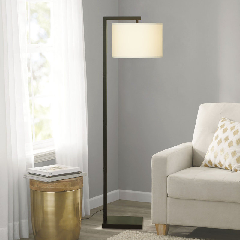 Orla-Rose 62'' Black LED Task Floor Lamp
