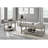 Ensemble de table transitionnelle 3 pièces Tables d'appoint Mobilier de salon 1 table basse et 2 tables de bout