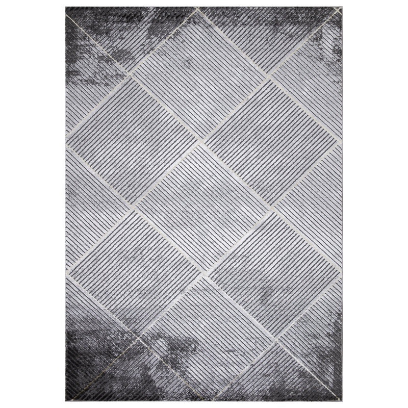 Geometric Indoor Rug, Rectangle 5'3" x 7'3"