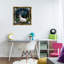 "White Deer Forest", art mural encadré sur toile flottante par The Dutch Lady-1669392975-1669392972