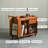 Modern Minimalist Caramel - Coloured Sofa Mobile Side Table