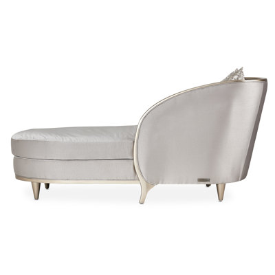 Malibu Crest Chaise - Truffle/chardonnay by Michael Amini