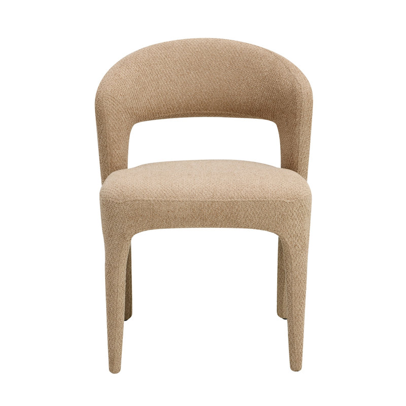 Ensemble de 2 chaises d'appoint brun clair Lidi Lidi
