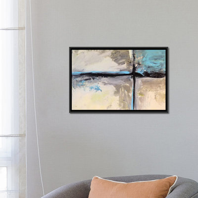 Reproduction d’art sur toile tendue, "abstract composition VIII" par Radiana Christova