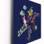 Petit oiseau sur un bouquet de fleurs sauvages I-119951852