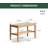 31.5"W Solid Bench Assembled Shoe Bench-1880963246