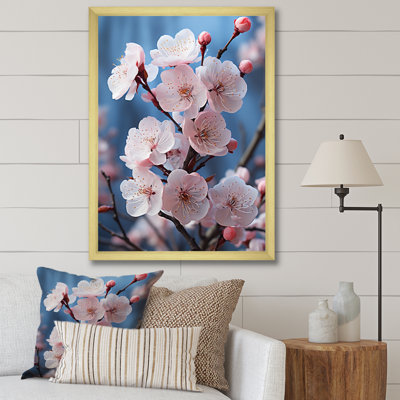 «Flowers Pastel Blossoms II - Apple Blossom», reproduction d'art